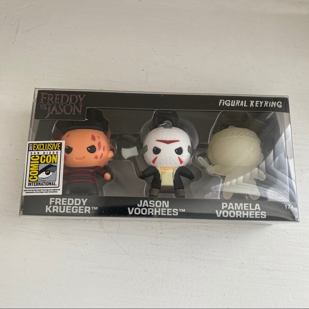 Freddy Vs Jason Figural Keyring 3pk View 4